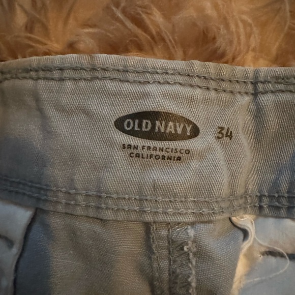 Old Navy Light Blue Flat Front Shorts - Picture 5 of 5